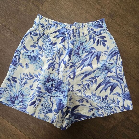 H&M Linen blend shorts size S - Picture 2 of 8